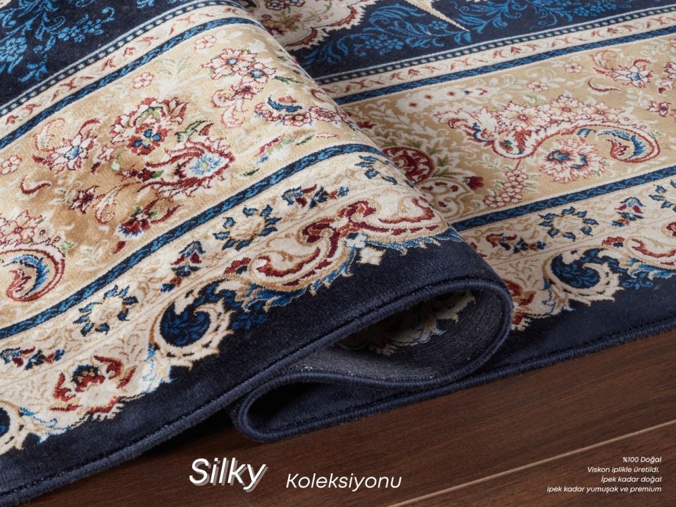 Silky 5213C İpeksi El Dokuma Şıklığı Lüks Salon Halısı