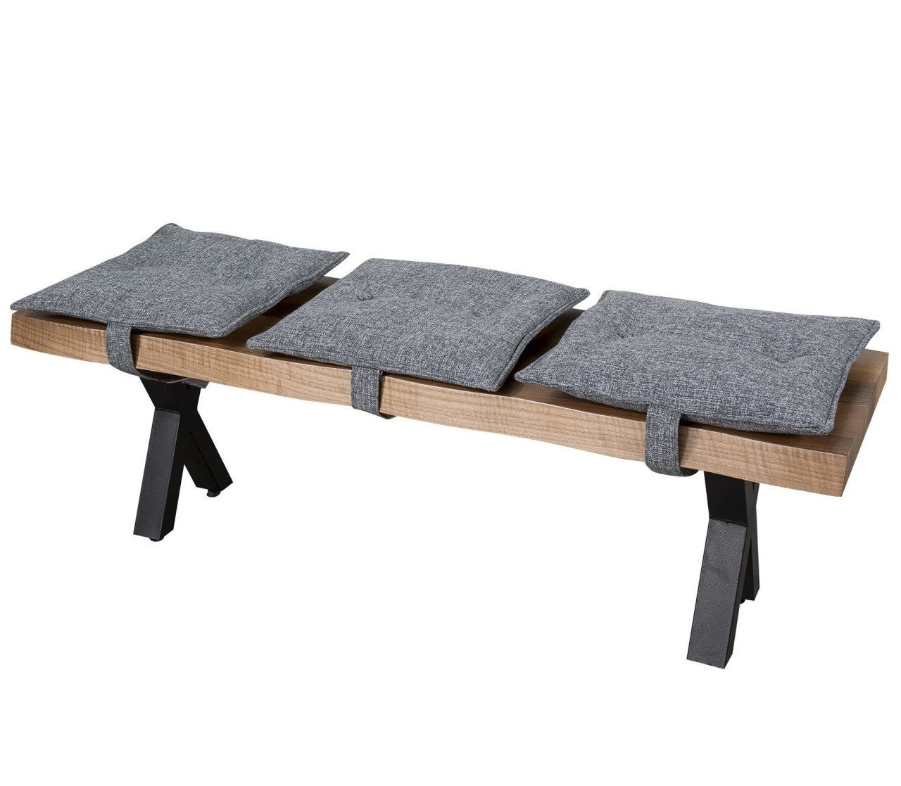 Arte Bench 802C X Ayaklı Ceviz Kaplama