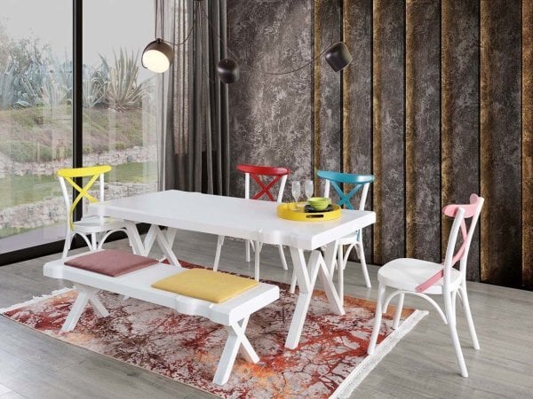 Antik Bench X 811B Beyaz