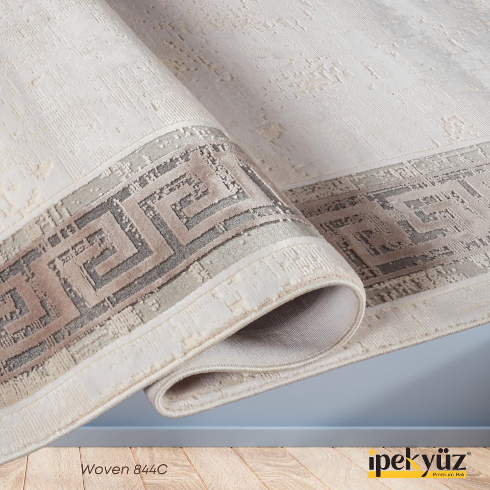 Woven Serisi 844C Premium Modern Salon Halısı